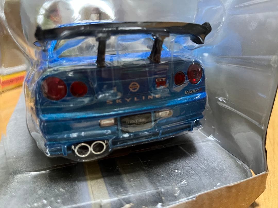 Nissan Skyline GT-R (BNR34) ミニカー