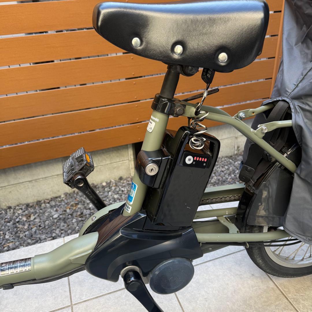 ギュットクルーム　パナソニック　電動自転車 チャイルドシート付き