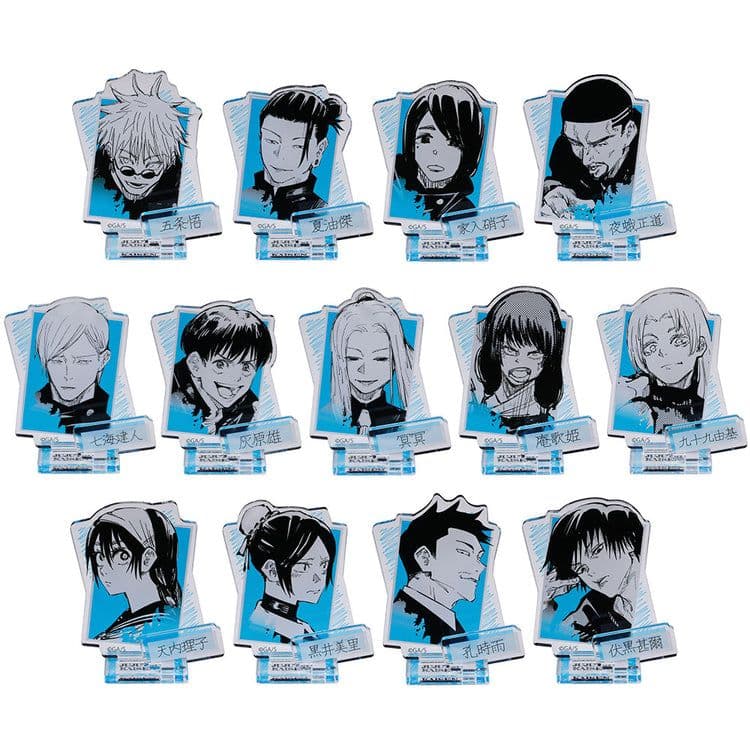 呪術廻戦 アクリルフィギュアコレクション 未開封10点