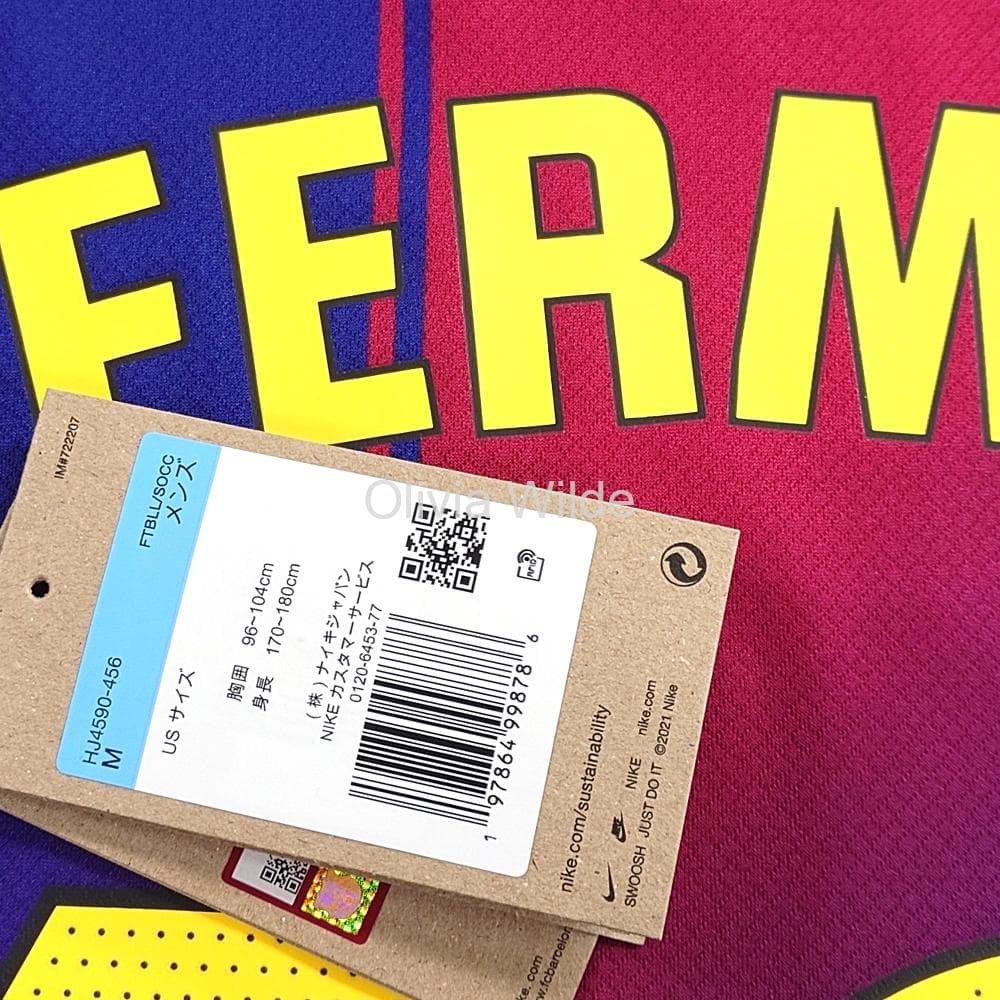 [正規品] FCバルセロナ ユニフォーム 25-26 #16 FERMÍN