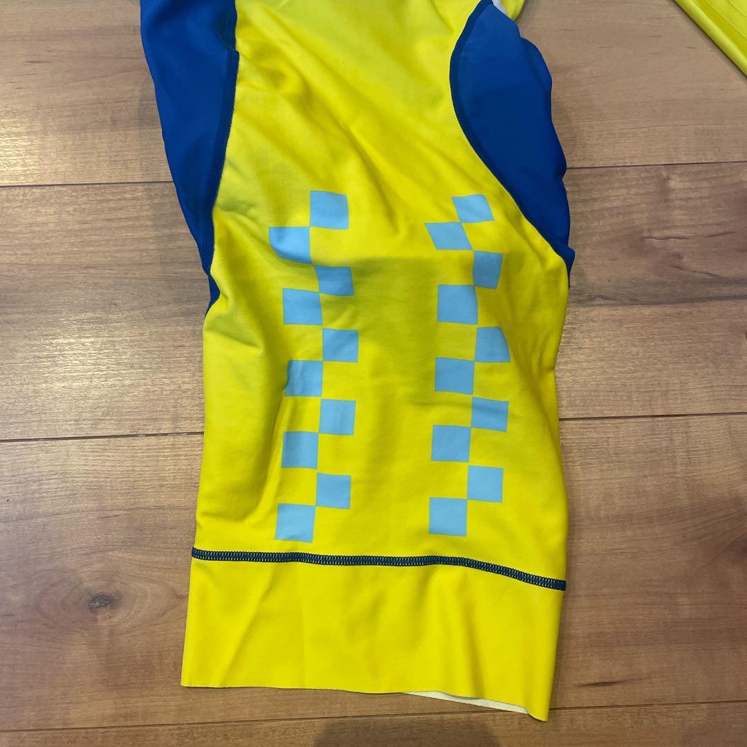 極美品①‼️‼️オシャレなレア　サイクルワンピースジャージ