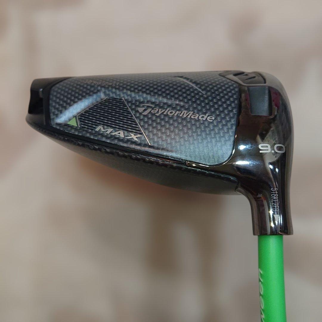 美品TaylorMade:Qi35 MAX ドライバーヘッド 9.0度