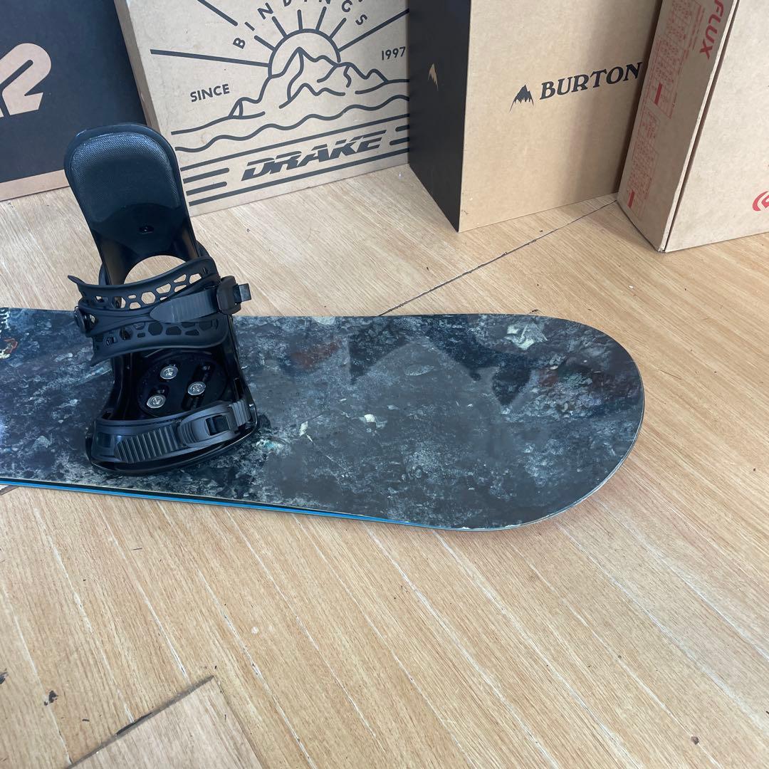 BURTON×ZUMA　バートン　ワイドモデル　未使用バイン付スノーボードセット