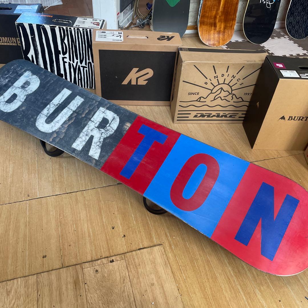 BURTON×ZUMA　バートン　ワイドモデル　未使用バイン付スノーボードセット