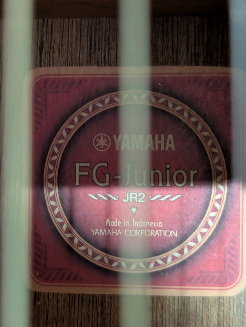 良音/YAMAHA　FG-junior JR-2 改ミニエレアコ