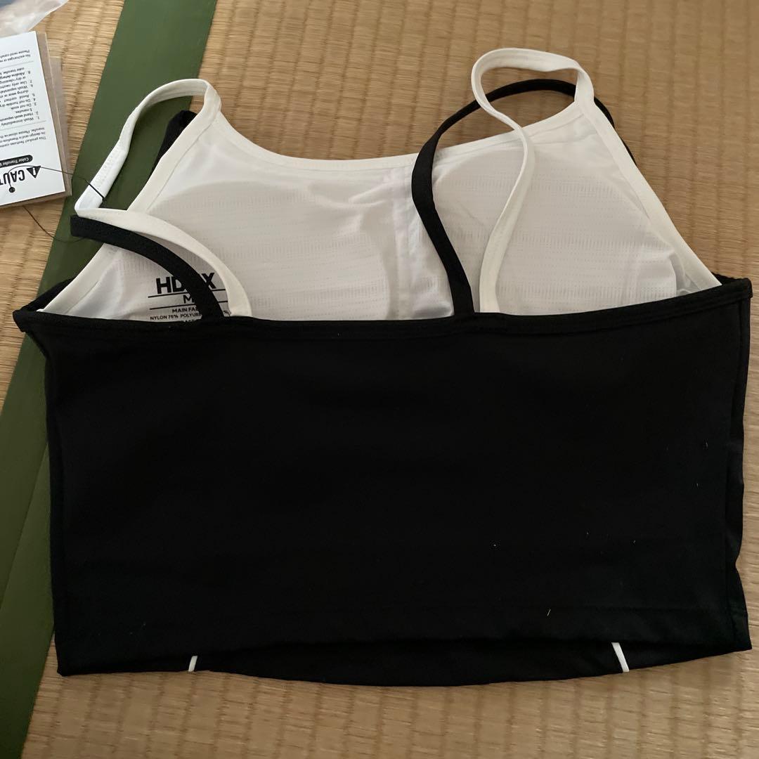 ヨガ・ピラティス HDEX Support Piping Layered Bra Top