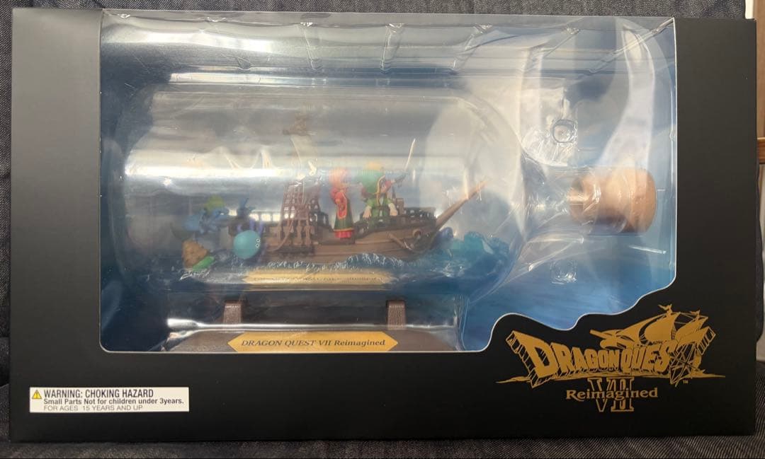 【最終値下げ、限定品】ドラゴンクエスト7 ボトルシップフィギュア