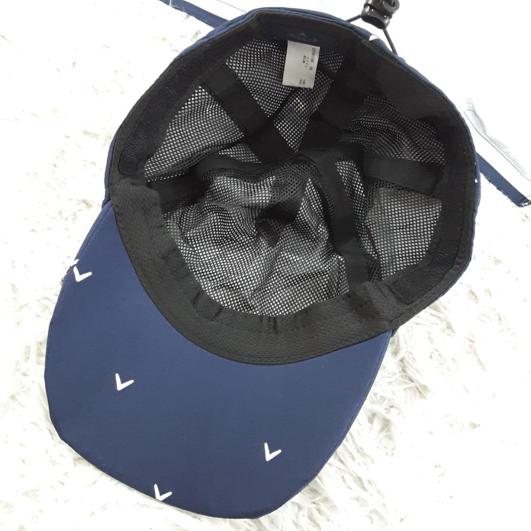 美品◎Callaway キャロウェイ レインウェアセット キャップ付 チェック柄