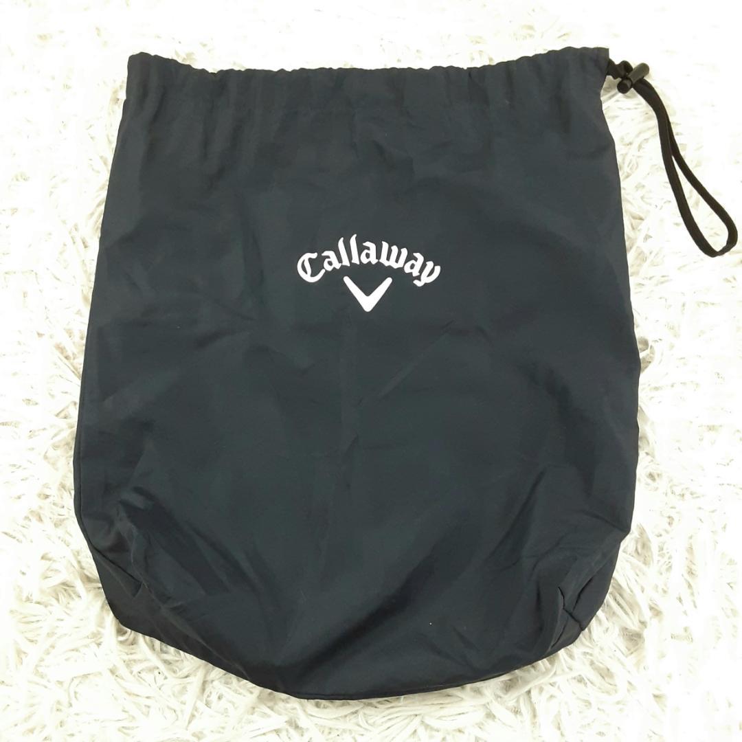 美品◎Callaway キャロウェイ レインウェアセット キャップ付 チェック柄