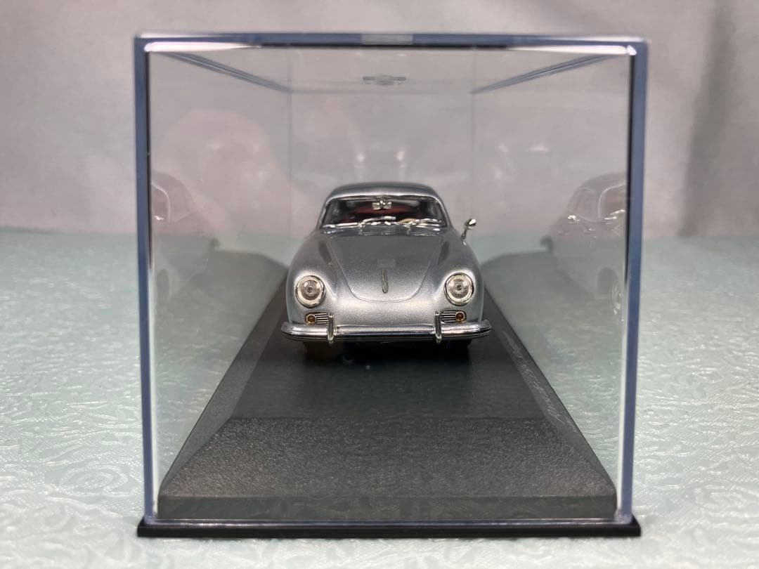 ミニチャンプスPorsche 356 A'Stuttgart' シルバー1954