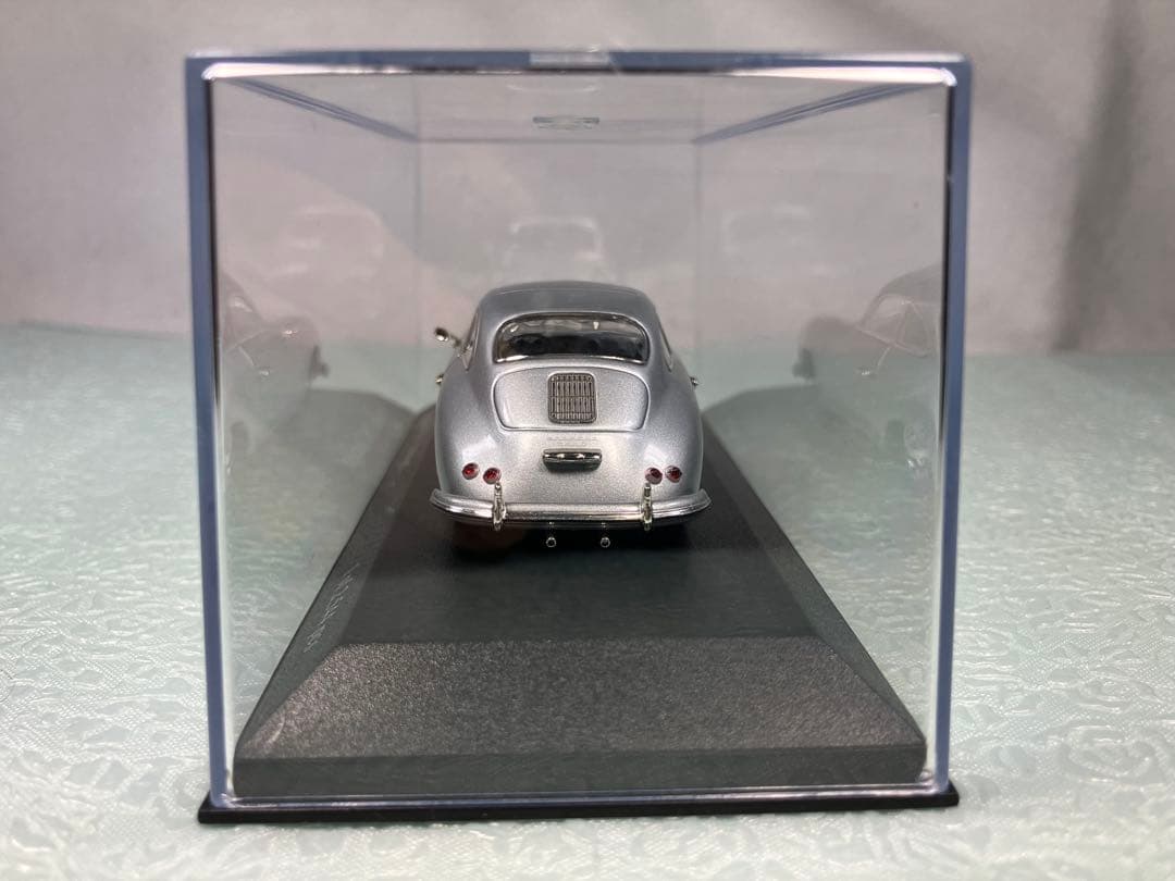 ミニチャンプスPorsche 356 A'Stuttgart' シルバー1954