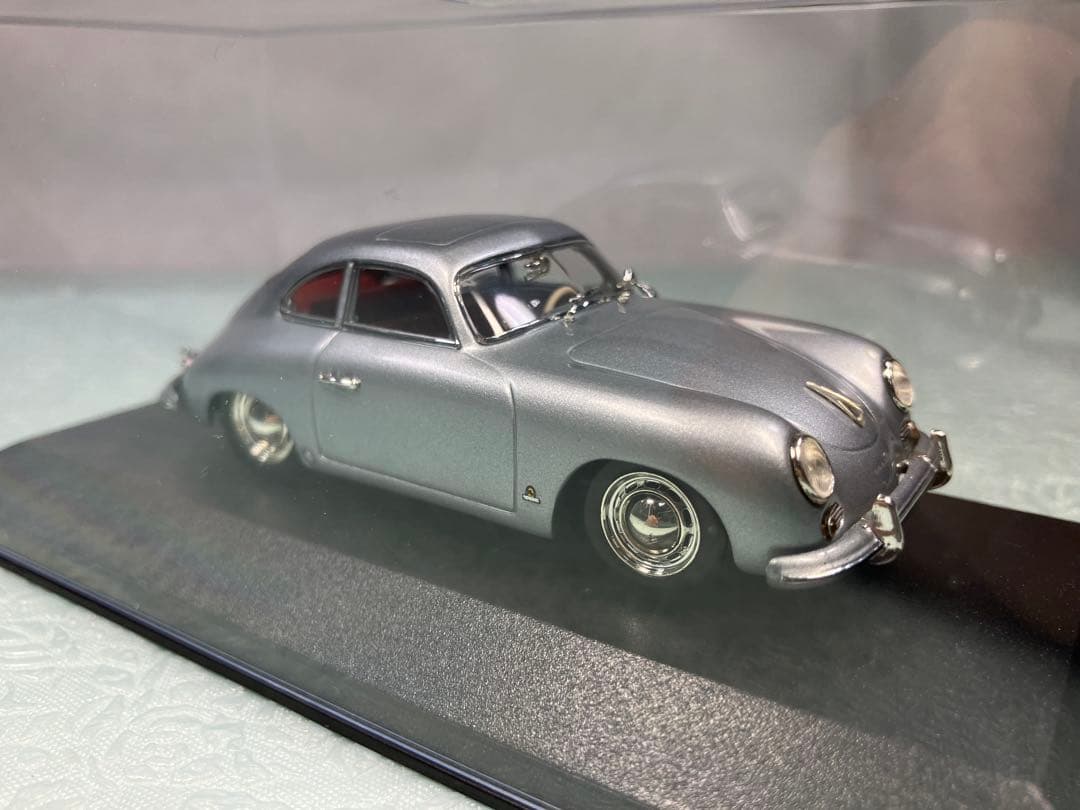 ミニチャンプスPorsche 356 A'Stuttgart' シルバー1954