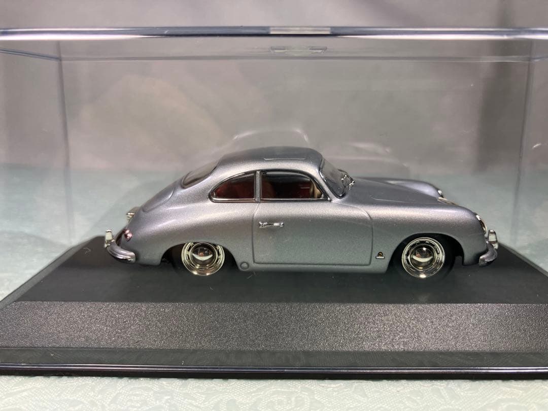 ミニチャンプスPorsche 356 A'Stuttgart' シルバー1954