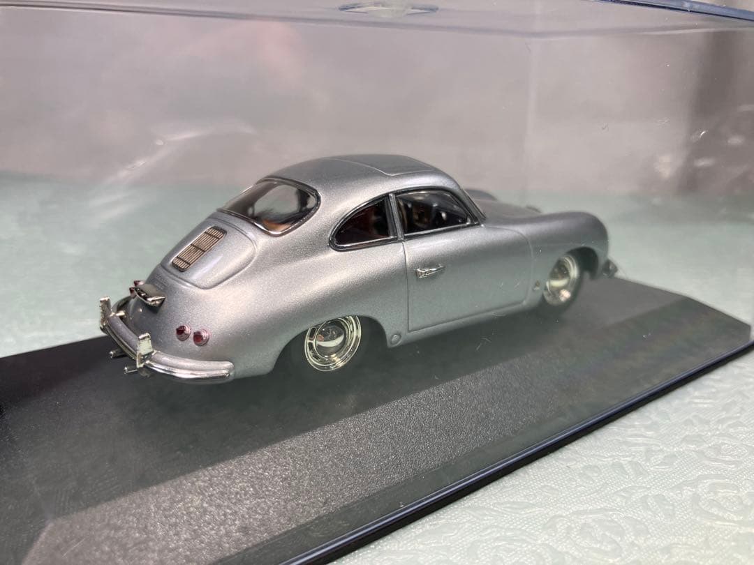 ミニチャンプスPorsche 356 A'Stuttgart' シルバー1954