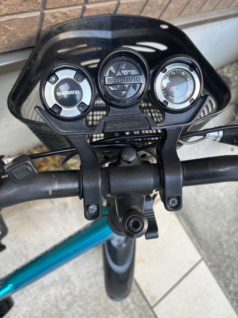 「引取限定」　BRIDGESTONE 子供用自転車 前カゴ付き