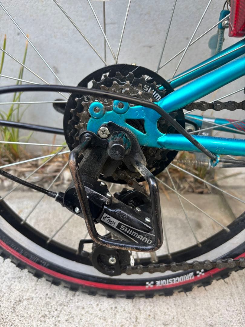 「引取限定」　BRIDGESTONE 子供用自転車 前カゴ付き