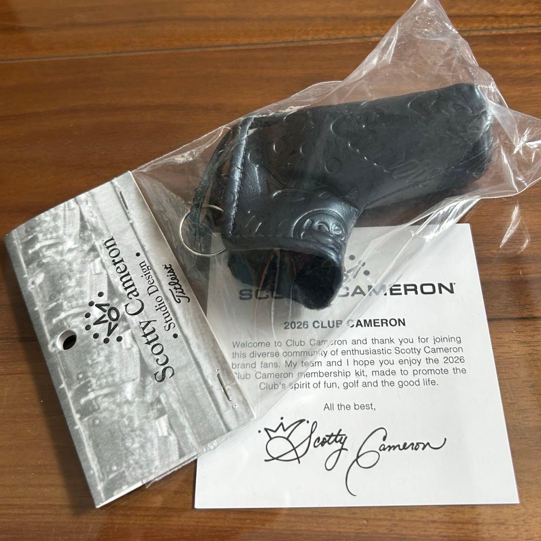 ラウンド用品・アクセサリー SCOTTY CAMERON Mini Putter Cover Key Fob