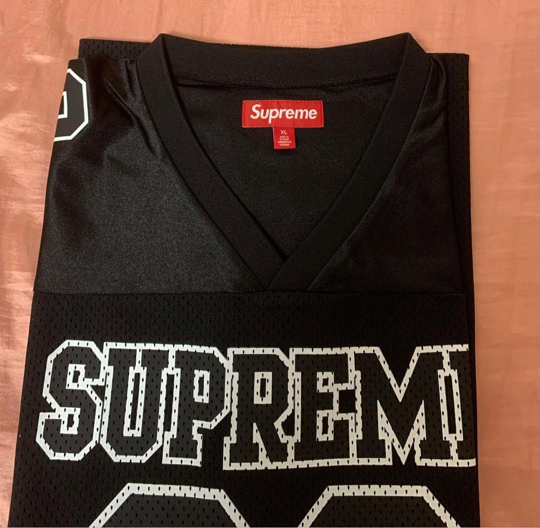Supreme Bones Football Jersey ブラック XL