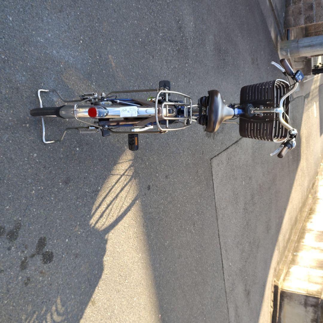 パナソニック　電動アシスト自転車 シティタイプ 青　ビビ