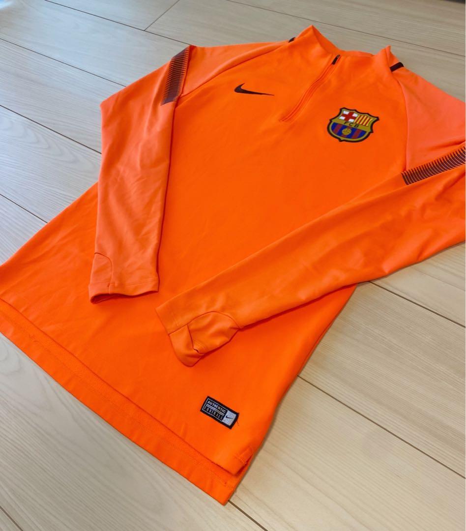 ✳️美品✳️バルセロナ　サッカーウェア　ナイキ　フットサル　ウェア　長袖　M