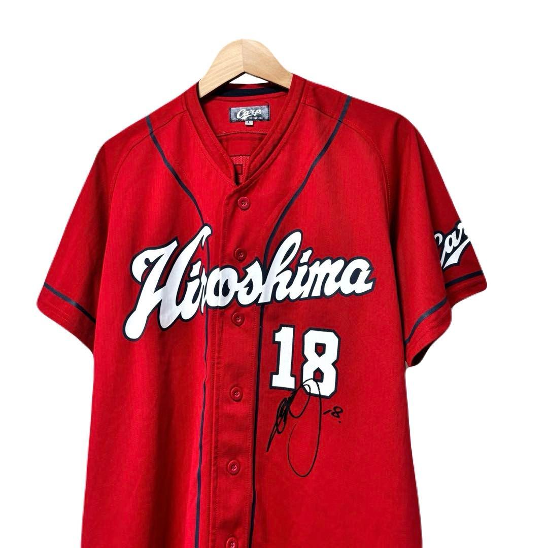 ✨美品✨ 前田健太選手 2012最優秀防御率 広島カープ レプリカユニフォーム