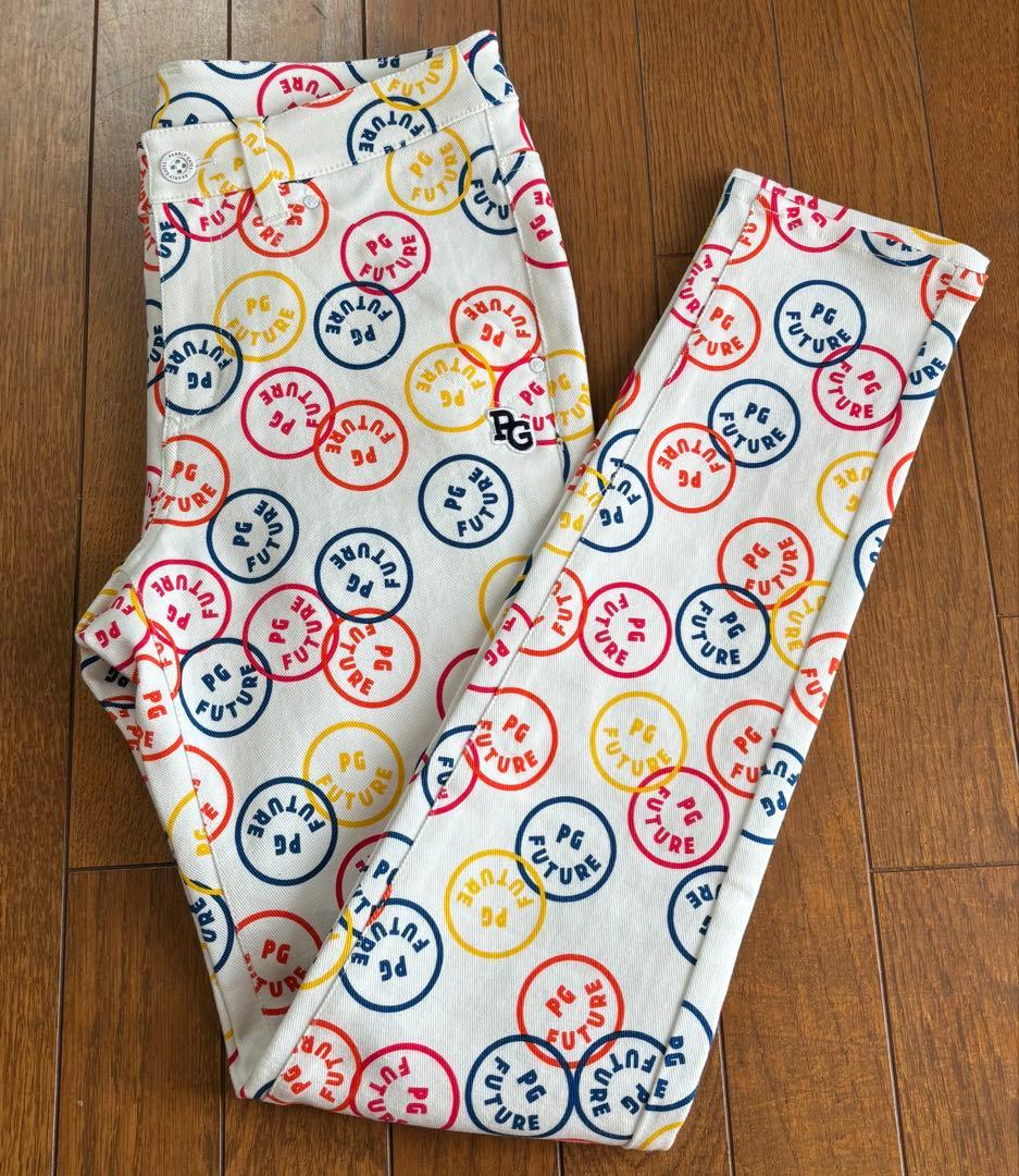 【新品未使用】 PEARLY GATESレディースゴルフストレッチパンツサイズ1
