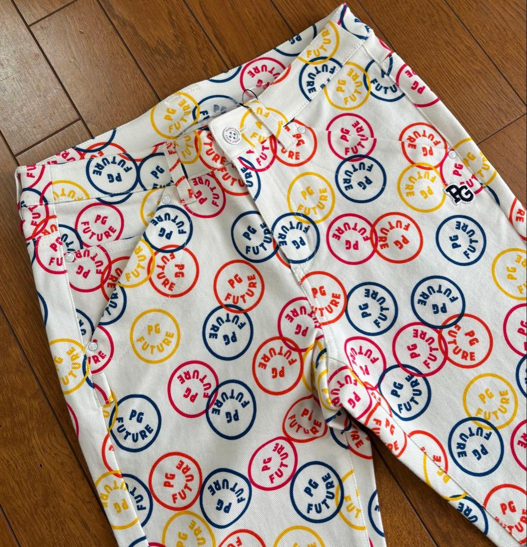 【新品未使用】 PEARLY GATESレディースゴルフストレッチパンツサイズ1