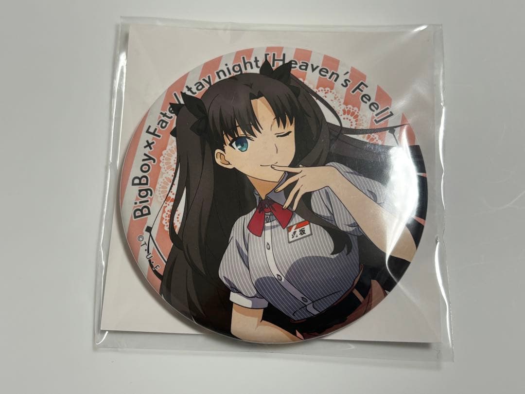 Fate/stay night 缶バッジ ビックボーイ コラボ　4点セット