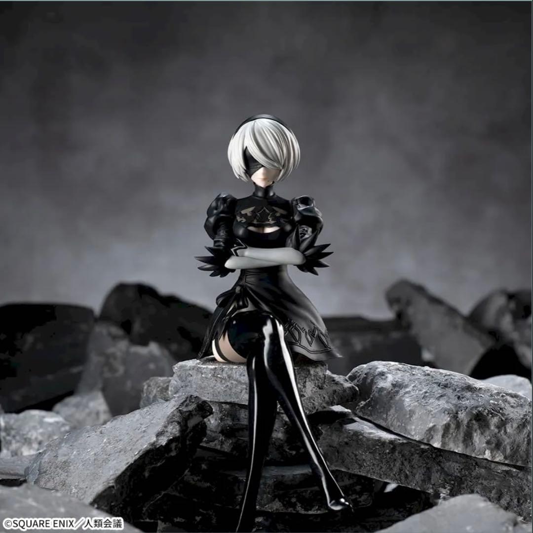 NieR:AutomataVer1.1a ちょこのせ プレミアムフィギュア 2B