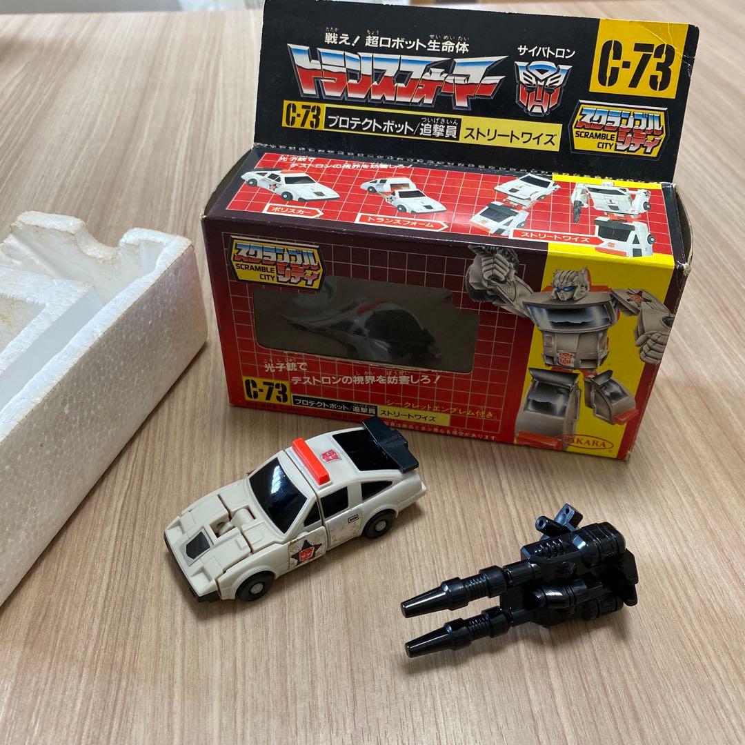当時物　タカラ　トランスフォーマー　C-73 ストリートワイズ