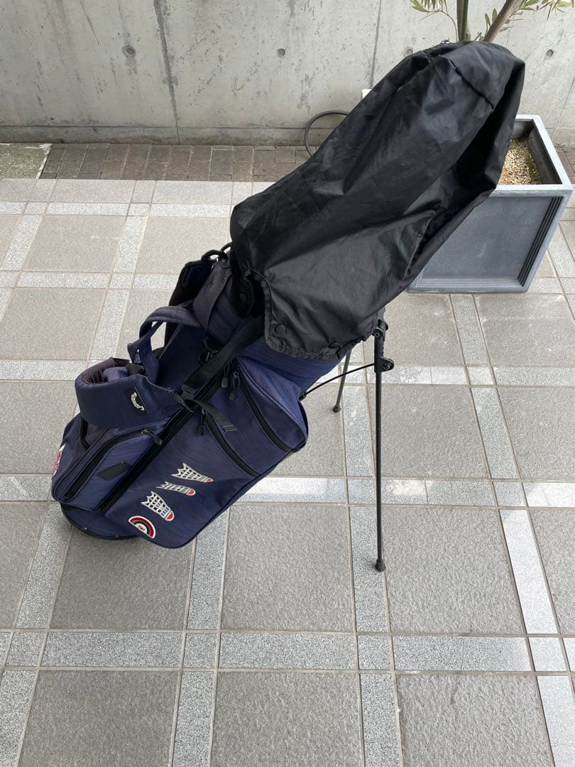 限定モデル JONES Trouper キャディバッグ ネイビー