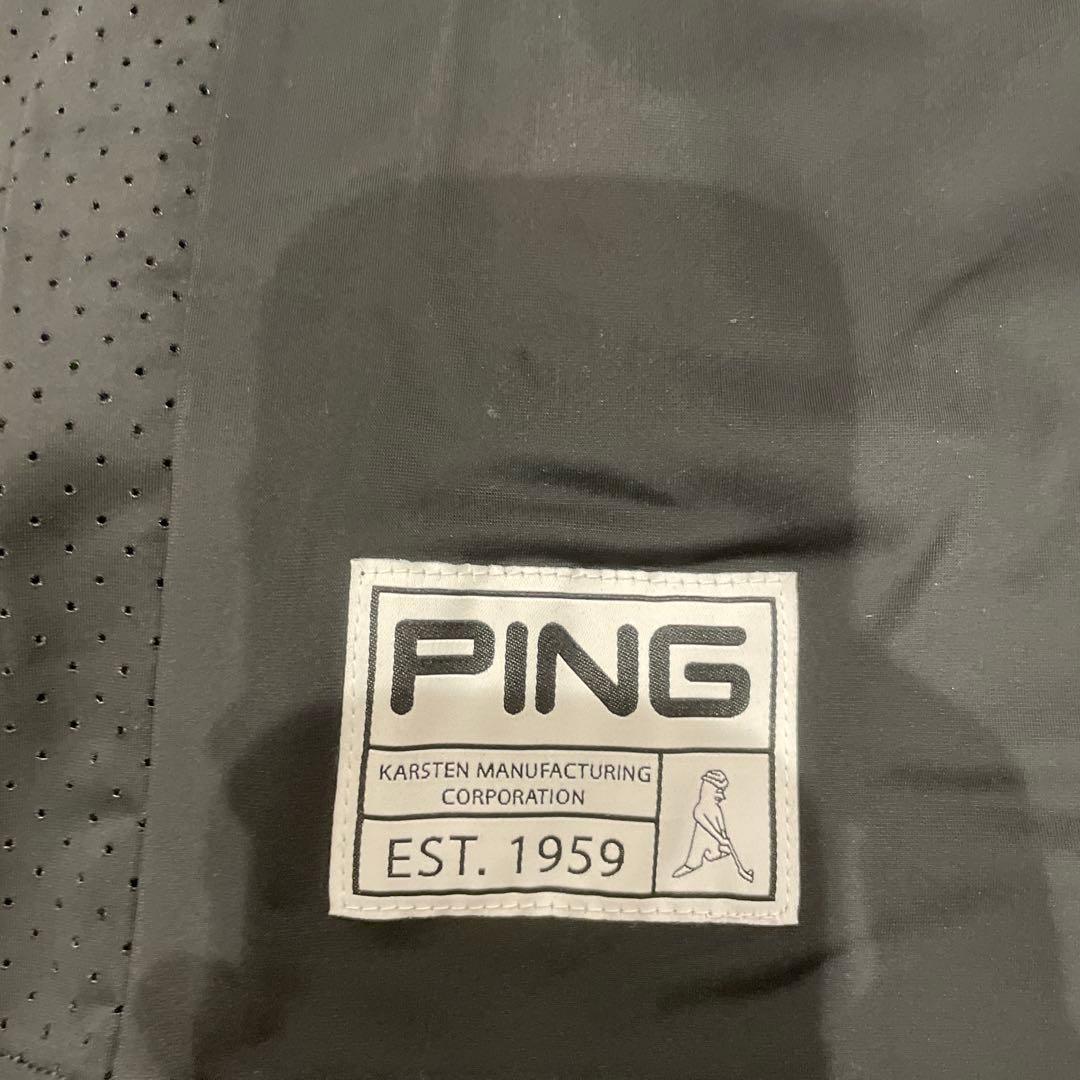 PING ゴルフウェア Lサイズ サンバイザー付き