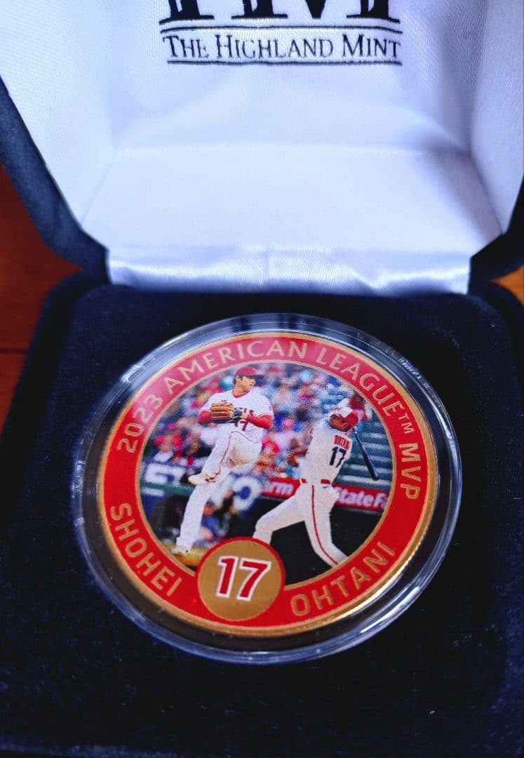 大谷翔平 2023 2024 2025　MVP獲得記念ゴールド　ドジャース