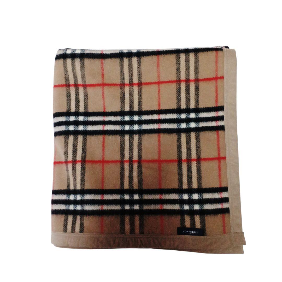 BURBERRY 毛布　ブランケット　バーバリーチェック柄　未使用品