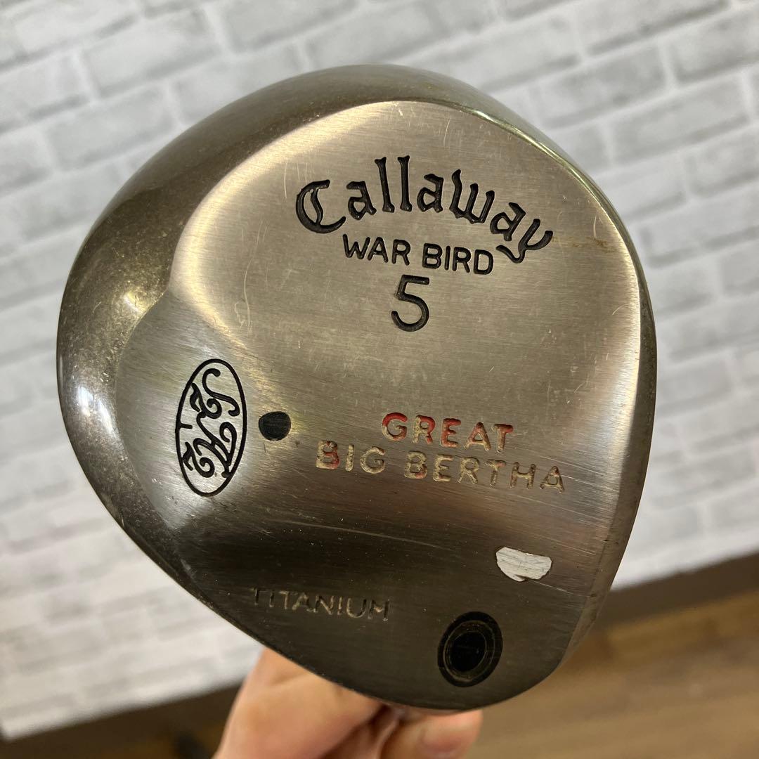 【名器】Callaway グレートビッグバーサ ウッド 2本セット(1W/5W)