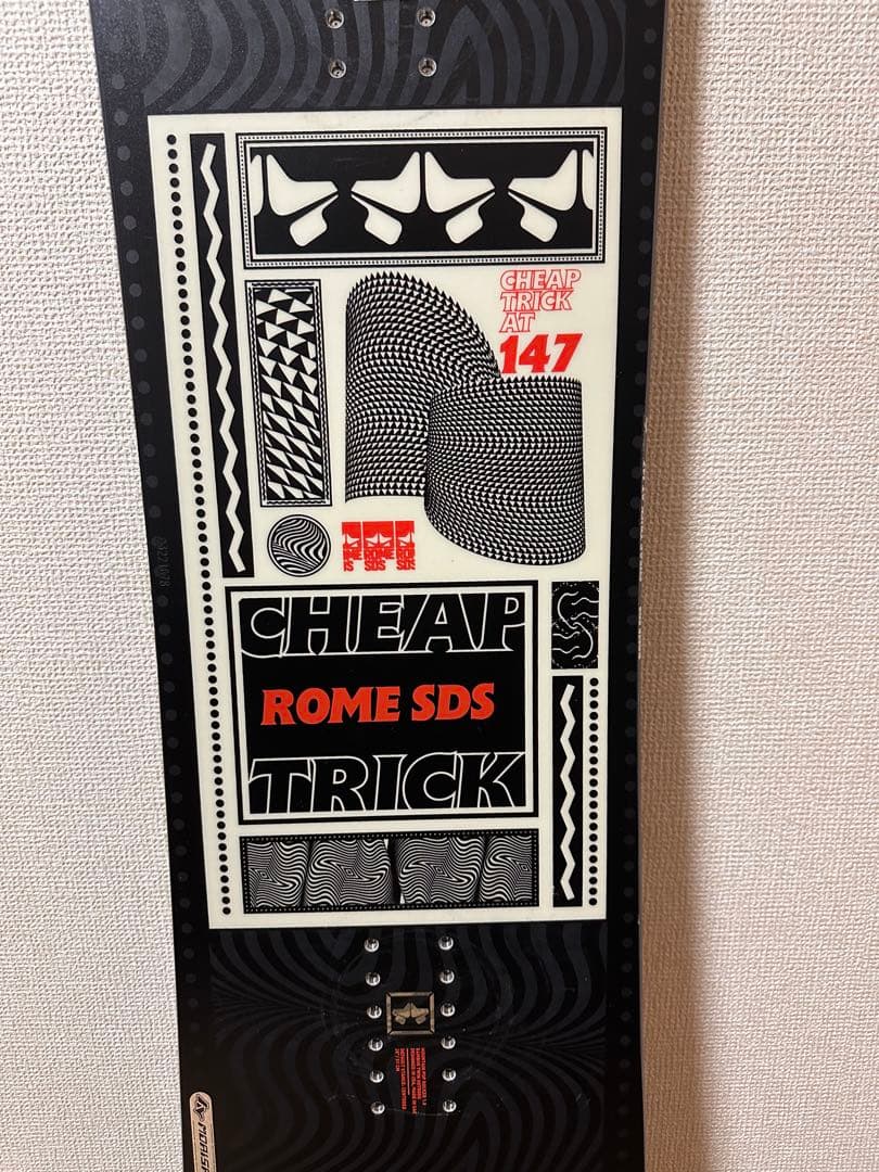 ROME SDS CHEAT TRICK 147cm スノーボード