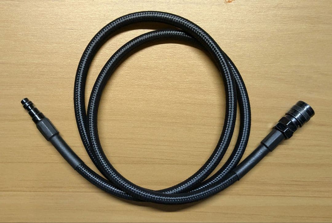 HPAホース　外部ソース　Co2　ワンタッチコネクタ　マルイマガジンアダプター
