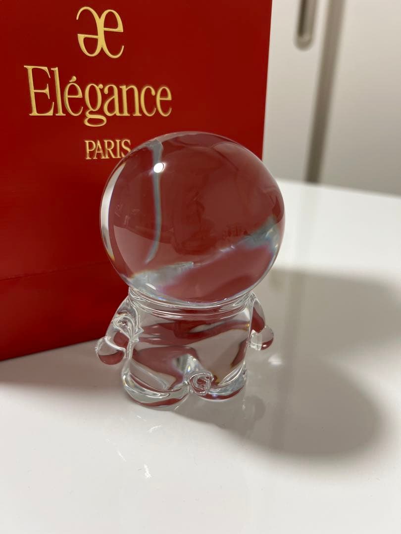 Baccarat クリスタル ドラえもん像