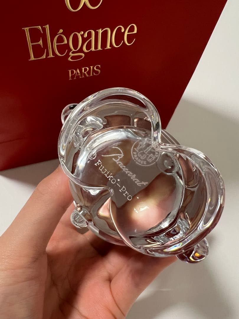 Baccarat クリスタル ドラえもん像