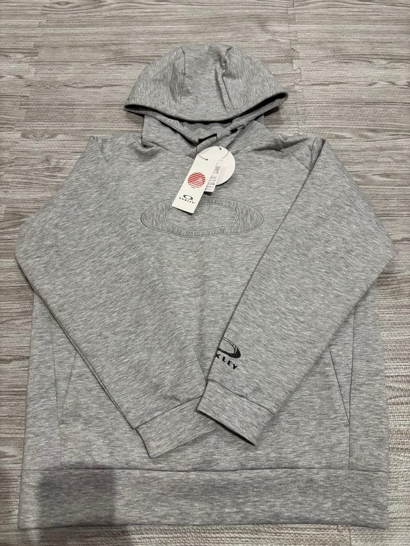 OAKLEY オークリー ゴルフ パーカー プルオーバー グレー L 新品