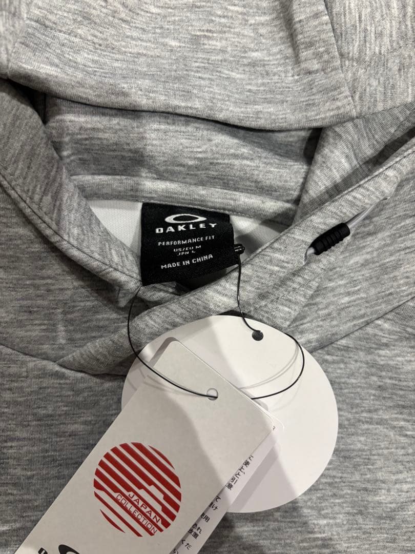 OAKLEY オークリー ゴルフ パーカー プルオーバー グレー L 新品