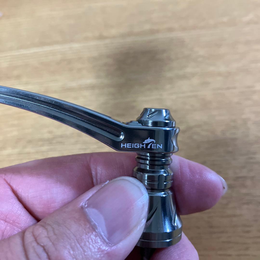 美品　シマノ用　ダイワ変更可能　ハイテン　パワーハンドル　65-70 スタンド