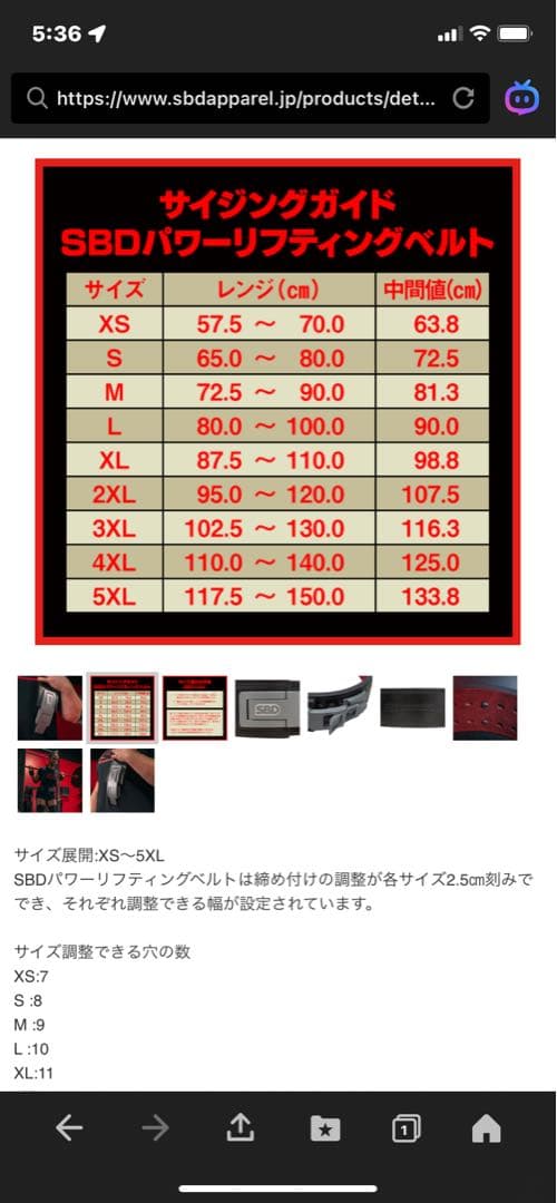 SBD パワーベルトS.エルボースリーブM.バーサグリッププロS