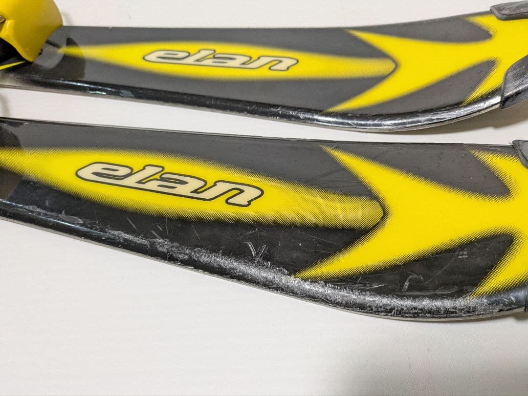 elan　ショートスキー　✕　SALOMON　ブーツ　24.5cm 板ケース付き