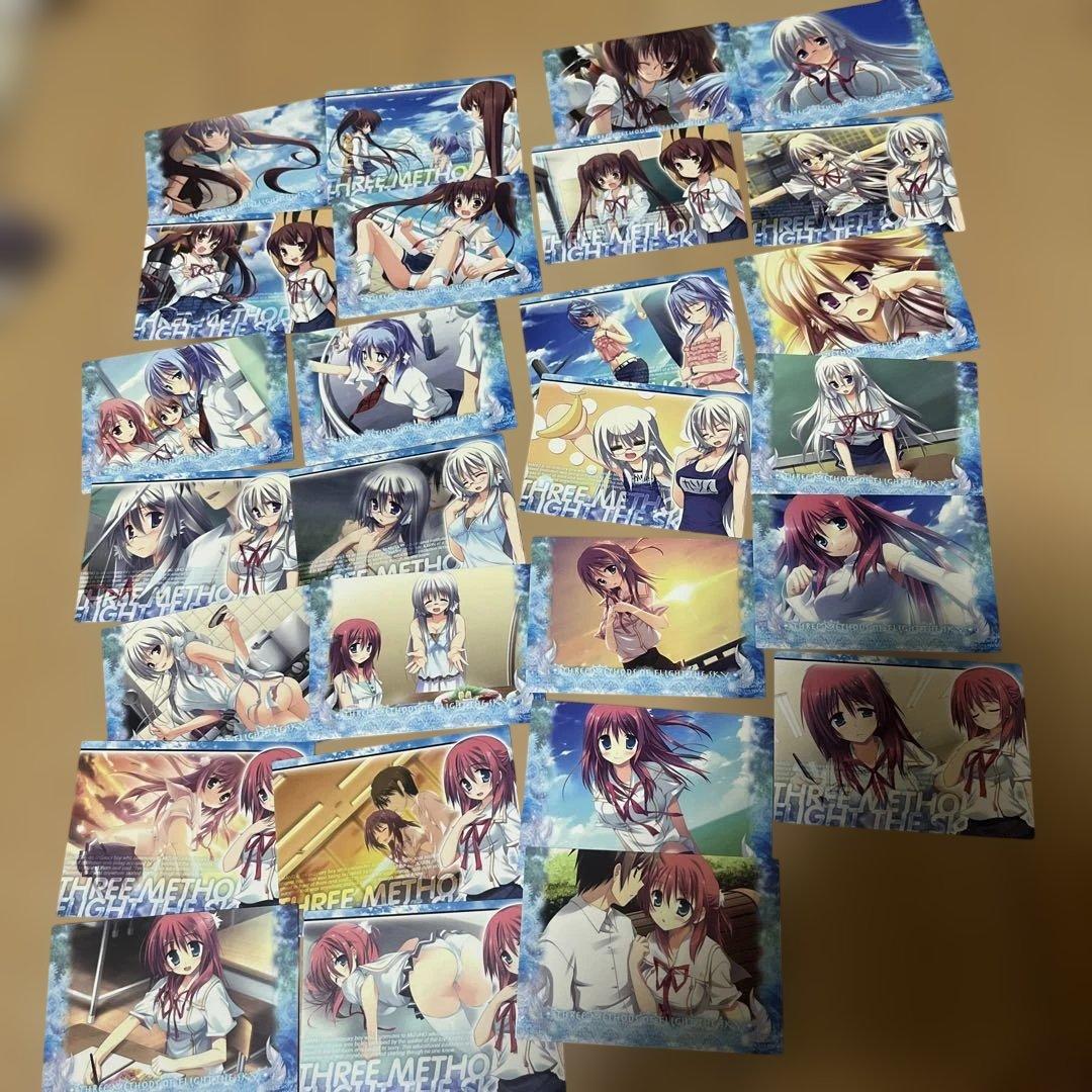 空を飛ぶ三つの方法レアカード多数シークレットありサイン入り全36枚