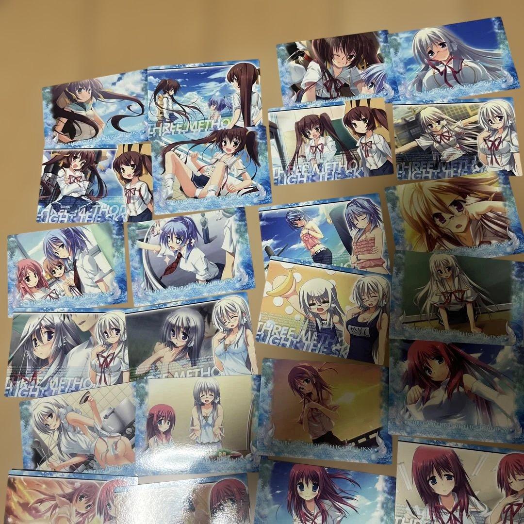 空を飛ぶ三つの方法レアカード多数シークレットありサイン入り全36枚