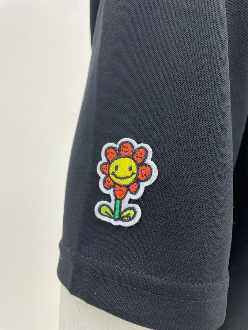 エリートグリップ　無地半袖ポロシャツ　ブラック　L 新品