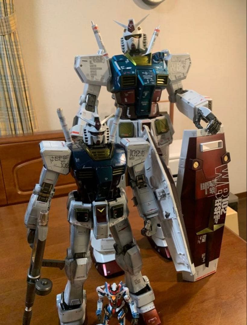 メガサイズ、1/35 ガンダム RX-78-2 海外製（方大競）出品です。