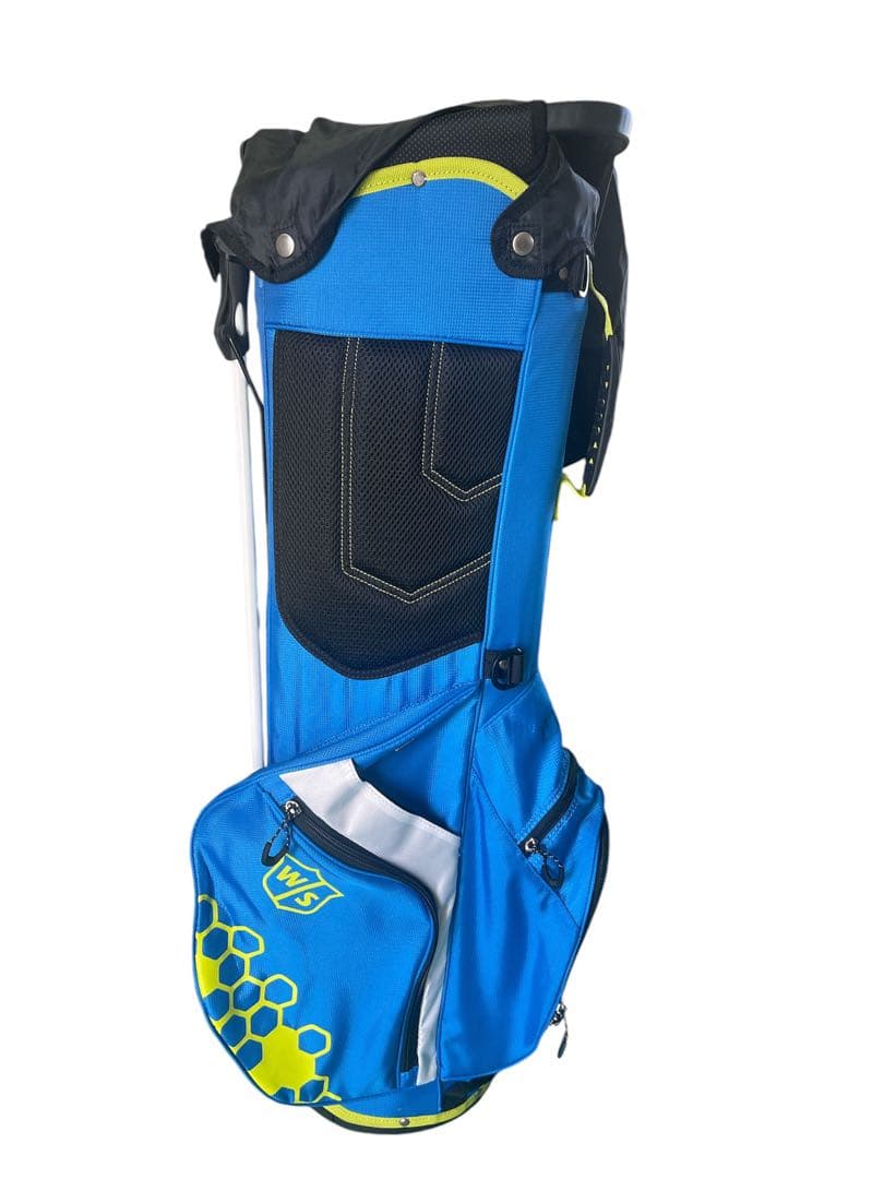 新品未使用保管品 Wilson フェザー 9.5型 スタンドキャディバッグ