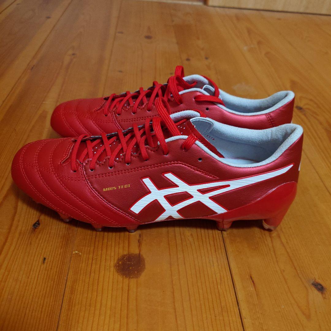 ASICS スパイクシューズ レッド